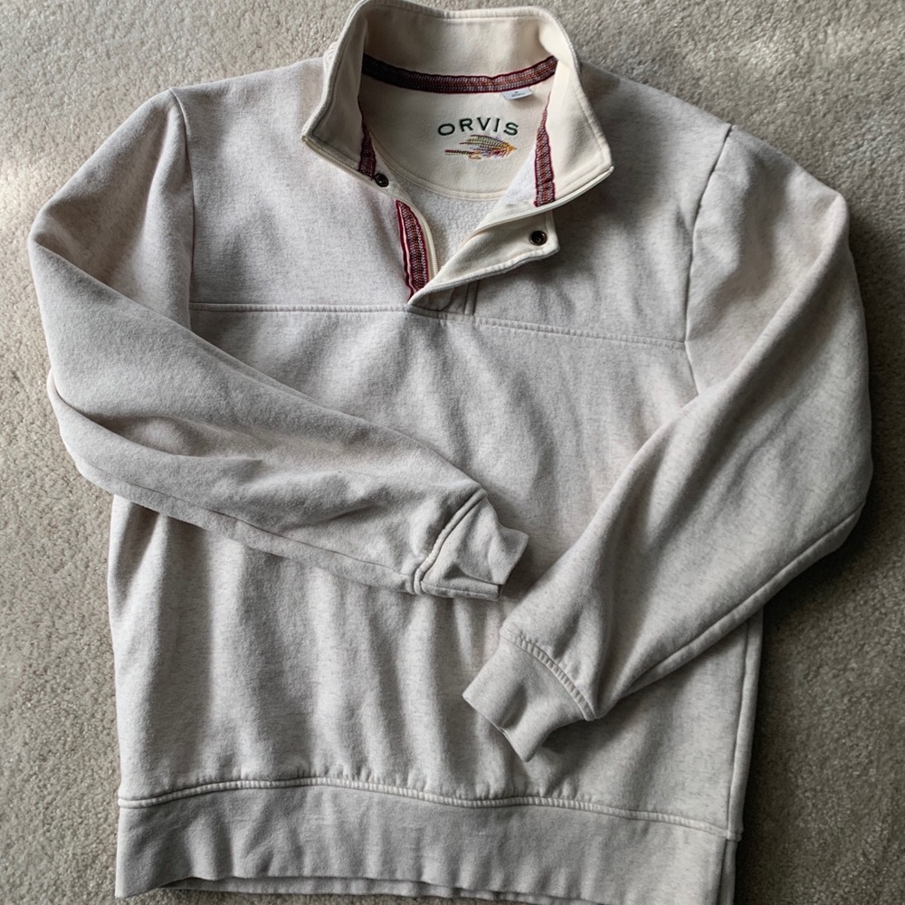 Orvis pullover sweatshirt